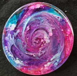 Resin Round Coaster #10